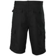 thumbnail image 3 of Men's Casual Twill Cargo Shorts with Belt, 3 of 4