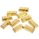 thumbnail image 3 of 10pcs Doll House Gold Bars Model Mini Golden Brick Miniature Layout Gold Bars Size L Hollow, 3 of 4