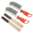thumbnail image 6 of RENACLIPY Stainless Steel Cleaning Brushes, 4-Pack Assorted Colors, Metal Scrubbers for Rust and Tough Dirt Removal, 6 of 8