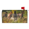 thumbnail image 2 of PHELIKA Horses Run Gallop Magnetic Mailbox Covers Standard Size 21"H x 18"W, 2 of 8