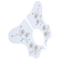 thumbnail image 4 of Guitar Pickguard Set, Guitar Guard Replacement Plastic Pickguard Plate Guitar Guard Bright Colour  For Professional For Beginner Black,White,Red,Brown, 4 of 8