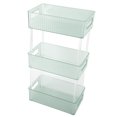thumbnail image 4 of Acrylic Bathroom Storage Rack 3 Tiers Bathroom Counter Organizer Countertop Storage Cosmetic Storage Box for Makeup Cosmetic Perfume Dark Green, 4 of 5