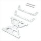 thumbnail image 3 of Placa de Transmisión de Chasis de Fibra de Carbono para Coche RC Crawler Axial SCX10 Capra 1.9 UTB F9, Piezas de Actualización B, 3 of 5