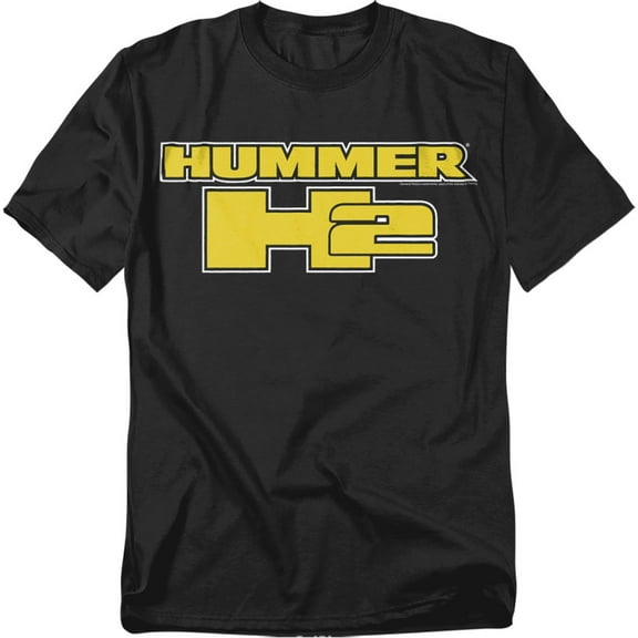 Hummer T-Shirt H2 Block Logo Unisex Graphic Tee For Men & Women