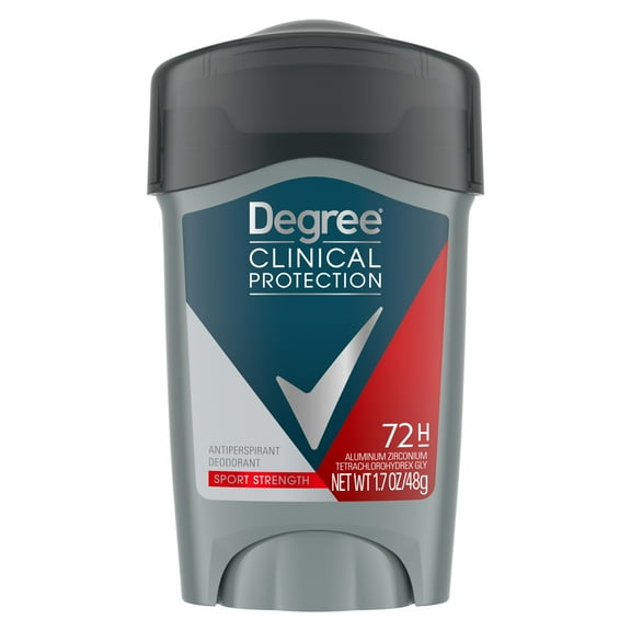 Degree Men 72 Hr Clinical Protection Antiperspirant Deodorant - Sport Strength - 1.7 oz (Packaging May Vary)