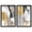 Black Frame, variant on Gold Memories Set Shadowbox Print Pink Abstract Art Set by Art Remedy, Black Frame, 10 x 15