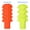 Multi-color, variant on DryBlend High Visibility Safety Short Sleeve T-Shirts, 50/50 Cotton/Polyester Fire Dept Hi Vis Work tees, Color Safety Green and Orange, (Green 6 Pack, L)