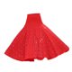 thumbnail image 5 of larga lentejuelas de traje estándar moderno de salón flamenco rojo Hugo Vestido de baile latino, 5 of 8