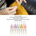 thumbnail image 4 of Yarn Knitting Hook, 2.5 To 6mm Crochet Hook Set 8 Pieces Light Colorful  For Craft, 4 of 8