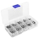 thumbnail image 2 of 200Pcs Cruz tornillo tuerca inoxidable Nickeling Hardware herramientas para instrumentos clasificados, 2 of 8