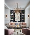 thumbnail image 3 of Vida-Two Light Wall Sconce-9 Inches Wide By 17.25 Inches Tall-Burnished Gold Finish Fredrick Ramond Lighting Fr40902bng, 3 of 6