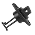 thumbnail image 1 of Drain Stopper, Universal PVC/Plastic Drain Plug Kit, Black Boat For Canoes Dinghy Kayak, 1 of 8