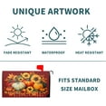 thumbnail image 4 of Welcome Autumn/Fall Pumpkin Mailbox Covers Magnetic Sunflowers Autumn Mailbox Cover Standard Size 18 X 21 Pumpkin Holiday Mailbox Wrap Post Letter Box Cover Decorative for Home Outdoor Garden, 4 of 6