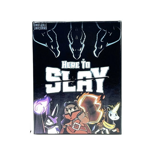 Juego de cartas Heres To Slays Fun Family para adultos, adolescentes y niños