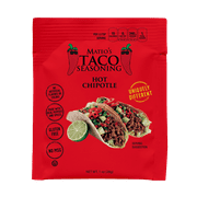 Mateo's Taco Seasoning Hot Chipotle, 1oz packet