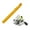 Gold, variant on CACAGOO Pocket Collapsible Fishing Rod Reel Combo Mini Pen Fishing Pole Kit Telescopic Fishing Rod Spinning Reel Combo Kit