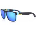 thumbnail image 1 of Gafas de sol polarizadas para deportes al aire libre, gafas de sol retro de lujo, gafas de sol para golf y ciclismo, color negro y azul, 1 of 4