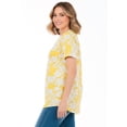 thumbnail image 3 of Woman Within Plus Size Notch-Neck Pocket Tee, 3 of 6