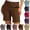 #02 Brown, variant on Stretch Slim Fit Bermuda Shorts for Women Mid Waist Straight Leg 7 Inch Inseam Pants Comfy Casual Summer Walking Golf Hiking Shorts with Pockets, #02 Navy, S