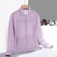 thumbnail image 2 of LYEAA Womens Sun Shirts Long Sleeve UPF50+ Lightweight Shirt Zip up Breathable Tops Casual Fishing Hiking Activewear, 2 of 6