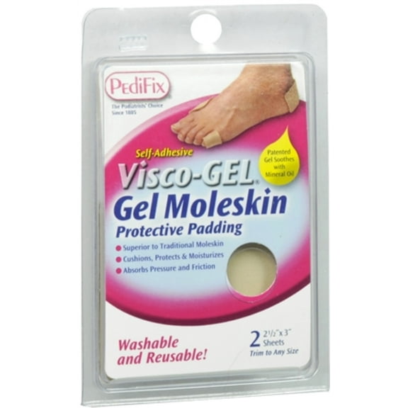 PediFix Visco-Gel Moleskin Padding 2 Each