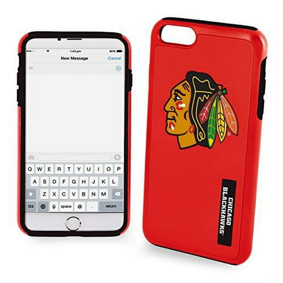 FOCO NHL Chicago Blackhawks Hybrid for iPhone SE (2022-20) 8, 7, 6 & 6s (4.7")