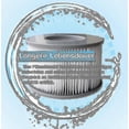 thumbnail image 3 of 8 Pack Replacement Spa Filter Cartridges Compatible with Mspa Hot Tubs & Spa Pools, 3 of 5