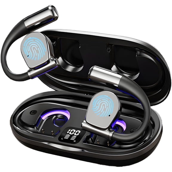 Microdaz AI Translation Earbuds Real Time, 144 Languages Online Wireless Language Translator Earbuds, Two-Way Translator Device with APP for iOS and Android, Simultaneous Translating