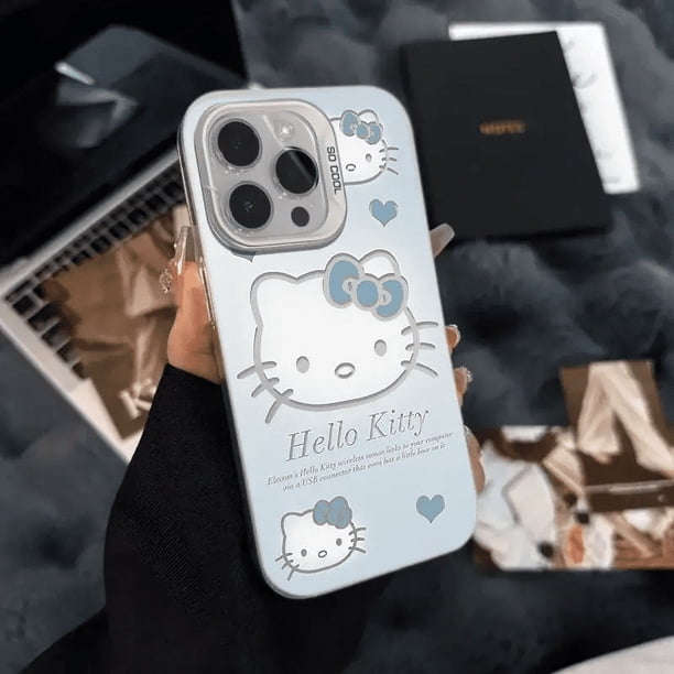 wangyu Sanrio Hello Kitty Cute Phone Case For iPhone 15 14 13 Pro