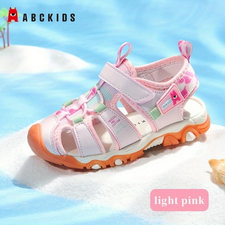 

ABCKIDS Boys Girls Sandals With Cartoon Pattern 2023 New Comfy Non Slip Beach Shoes For Toddler Kids Children Spring And Summer