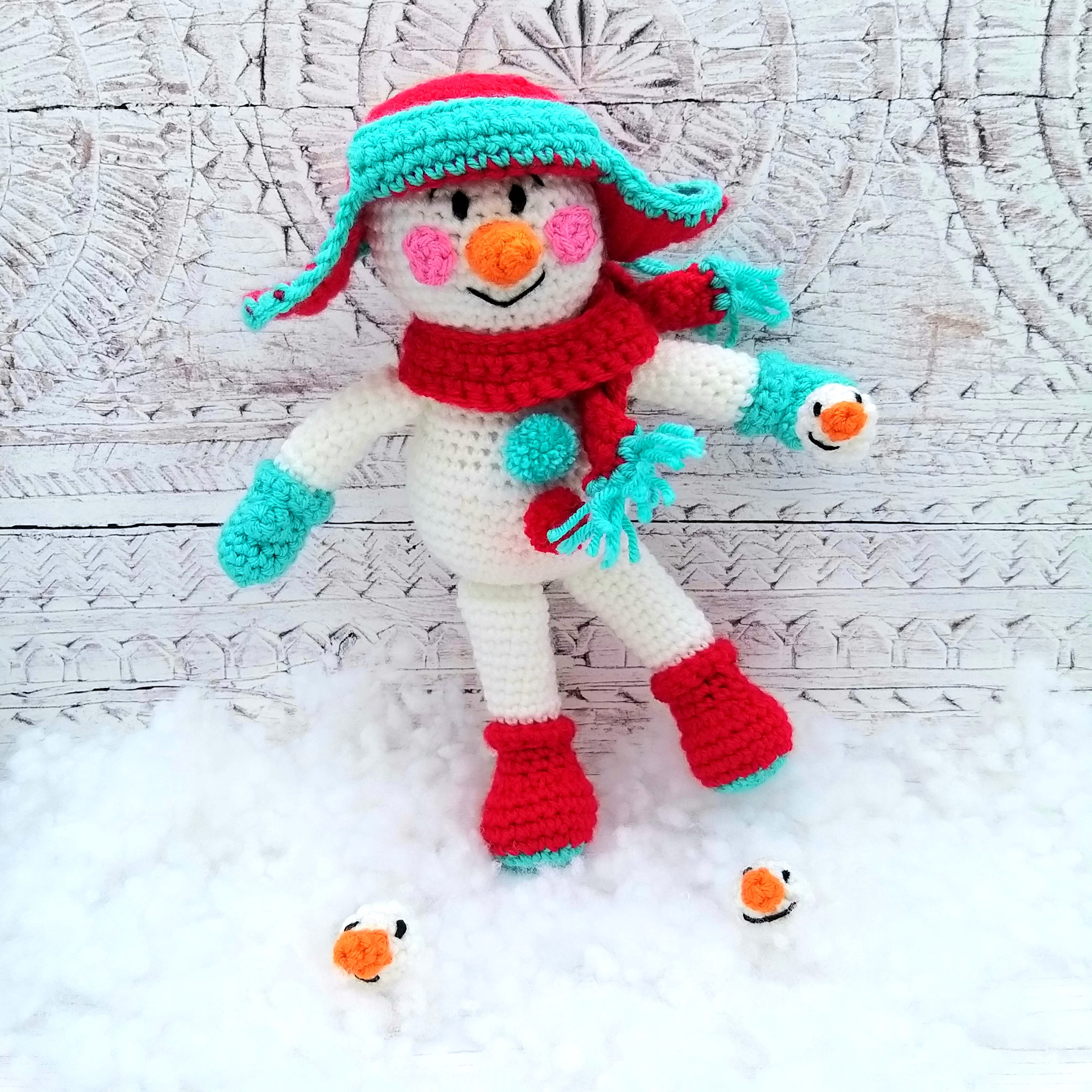 Chilli the Snowman Luxury Crochet Kit
