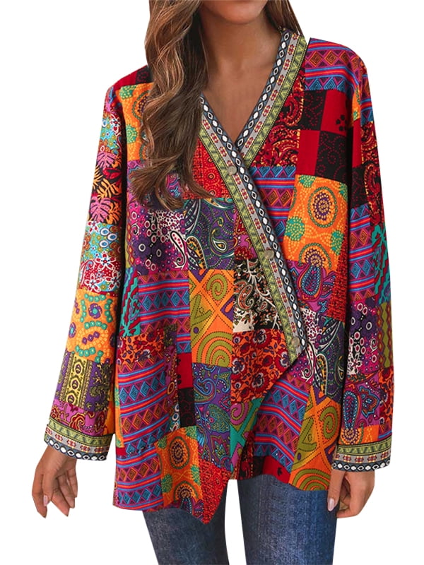 ethnic cardigan
