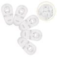 thumbnail image 4 of PAMINGONO 1Set Mirror Glass Clips Assorted Color Plastic Holder for Wall Mounted Glass Shelves, 4 of 8