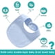 thumbnail image 3 of Baby Bandana Drool Bibs Soft and Absorbent Organic Cotton Bandana Bibs Set for Boys Girls Newborn Unisex-Blue, 3 of 4