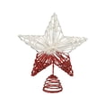 thumbnail image 2 of Adorno para árbol de Navidad con degradado de color iluminado para uso en interiores. Rojo 20cm, 2 of 9