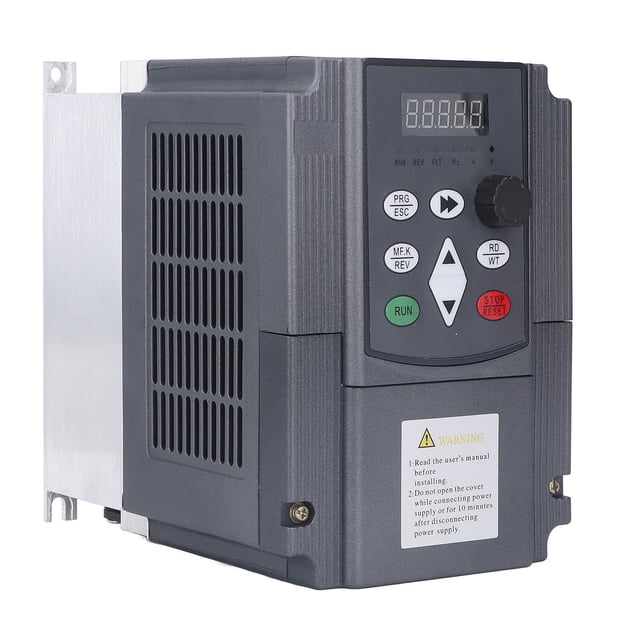 Oubit Contrôleur VFD, Convertisseur de Fréquence Variable 4KW Convertisseur de Fréquence Variable Contrôleur de Vitesse de Fréquence Exceptionnelle Artisanat
