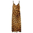 thumbnail image 4 of Leopard Print Pattern Sleeveless Dress Women's Luxury Party Dress Birthday Dresses for Women, 4 of 7