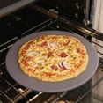 thumbnail image 4 of Unbranded 14 in. Glazed Round Pizza Stone in Grey, 4 of 4