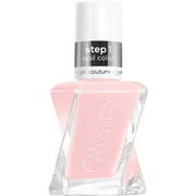 gel couture by essie gel-like nail polish, vegan, pink, sheer fantasy, 0.46 fl oz