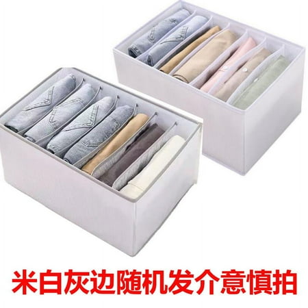 Storage Box Large Drawer Steel Frame Foldable Clothes Pants Sweater Bra Finishing Box Household Organizer Bag Storage Case