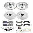 thumbnail image 3 of PowerStop Front and Rear Z23 Evolution Sport Brake Pad Rotor Drum and Shoe Kit Fits: TOYOTA Select Models K15227DK, 3 of 10