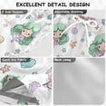 thumbnail image 4 of Kids' Beach Pants Comfortable Swim Trunks Cute Mermaid Pattern Shorts for Pool Vacation and Lounge Wear Medium, 4 of 8