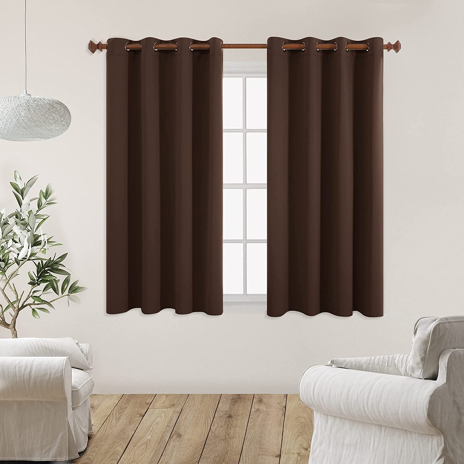 short curtains