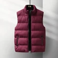thumbnail image 5 of Ma Jia Otoño e Invierno para Hombres Nueva versión Coreana Abrigo Grueso Informal Camiseta sin Mangas Juventud Grande Novia, 5 of 5