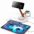 thumbnail image 3 of Open Box Atomi AT2519-QI2-CHARGE STAND Qi2 Magnetic Wireless Charging Stand, White, 3 of 3
