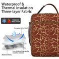 thumbnail image 2 of Giraffe Insulated Lunch Box Student Reusable Lunch Tote Bag Water-Resistant Portable Lunch Bag Office Beach, 2 of 6