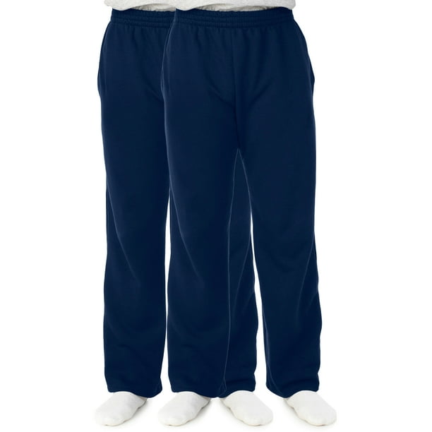 orange fruit of the loom sweatpants