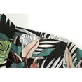 thumbnail image 4 of SSLR Mens Hawaiian Shirts Casual Button Down Shirts 100% Cotton Short Sleeve Tropical Shirts, 4 of 7