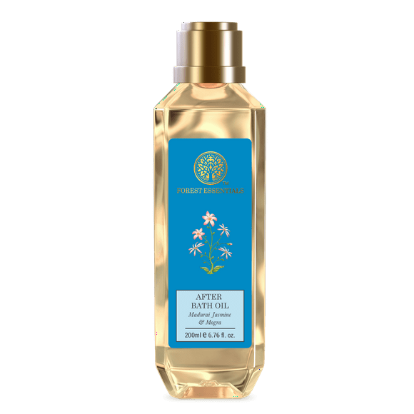 Forest Essentials Bath & Shower Oil - Madurai Jasmine & Mogra 200ml