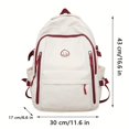 thumbnail image 3 of Mochila Para Estudiantes Estudiantes De Secundaria Para Mujeres Estudiantes De Secundaria Estudiantes De Secundaria Dulce Mochila De Gran Capacidad Mochila Simple Para Hombres Y Mujeres, 3 of 3